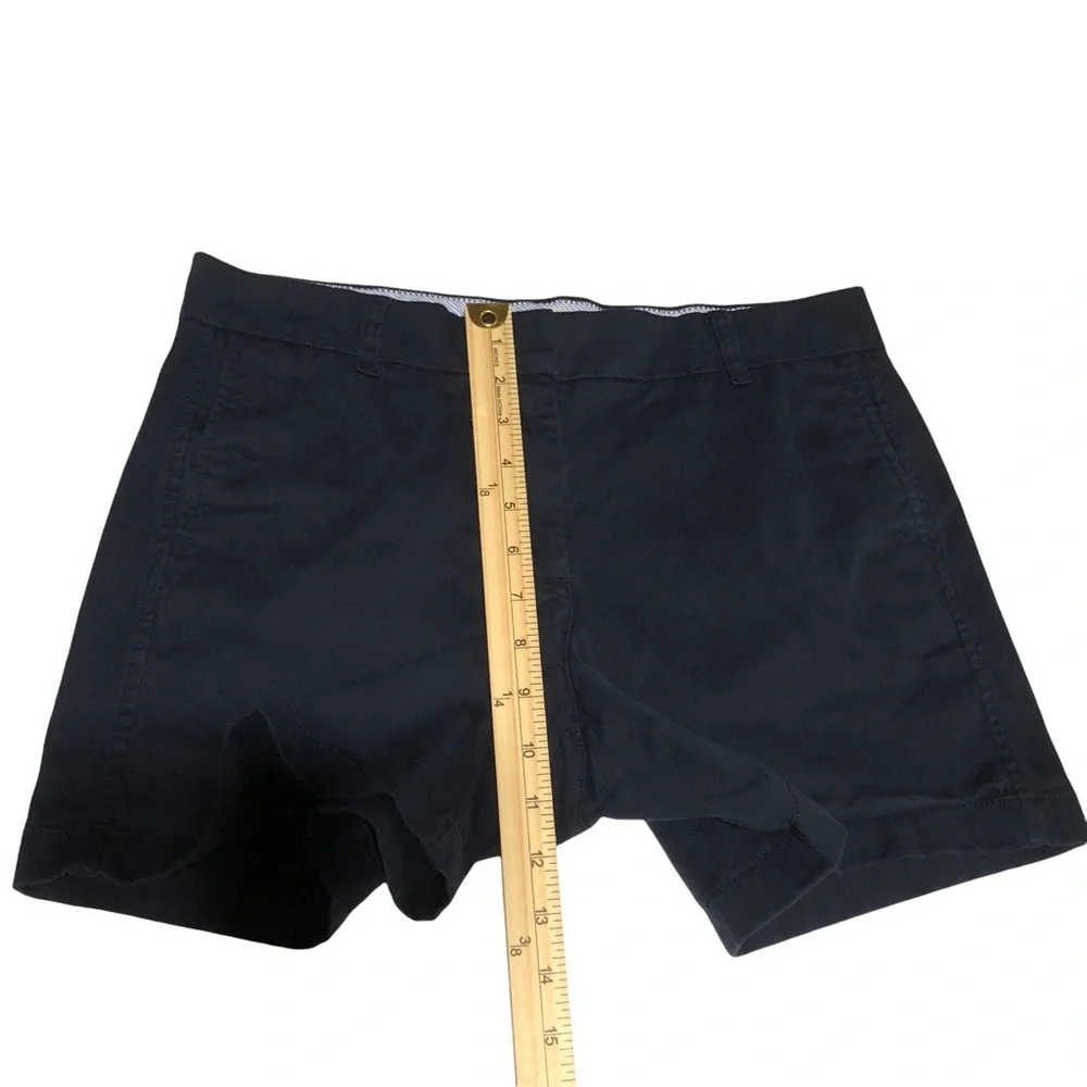 J.Crew Dark Blue Shorts Size 8 97%‎ Cotton 3% Elastane